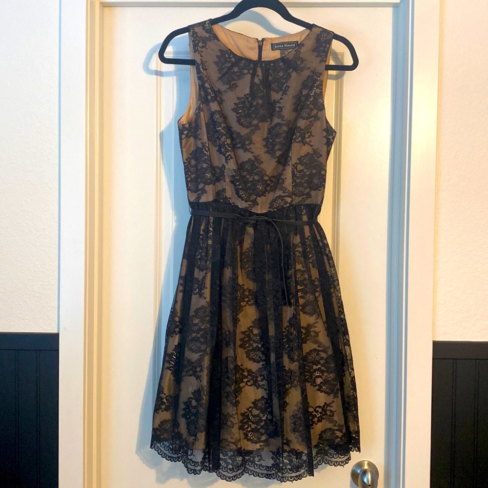 Black lace dress size 6